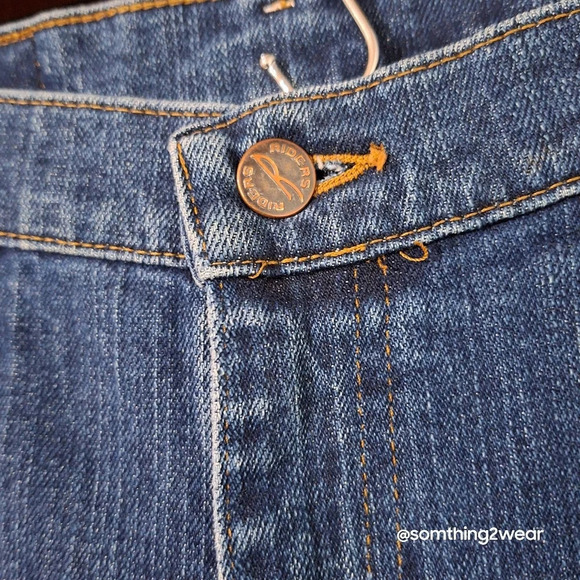 VINTAGE 90'S LEE Riders Straight Leg High Rise Jeans SZ 14 - Picture 5 of 10